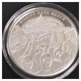 DONALD TRUMP 1oz .999 SILVER ROUND  (350 EC)