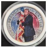 DONALD TRUMP 1oz .999 SILVER ROUND  (350 HB)