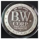 1oz .999 FINE SILVER COIN (886 AF)