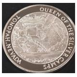 TWO OZ  .999 FINE SILVER COIN (841 J)