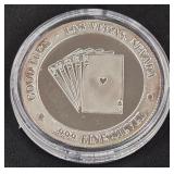 1oz 999 FINE SILVER COIN (880 G)