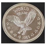 1oz .999 FINE SILVER COIN (814 A)