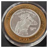 LIMITED EDITION $10 .999 SILVER TOKEN (551 B66)