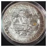 1oz .999 FINE SILVER COIN (885 AK)