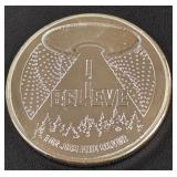 1oz 999 FINE SILVER COIN (875 Y)