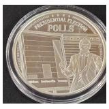 DONALD TRUMP 1oz .999 SILVER ROUND  (350 GA)