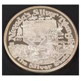 TWO OZ  .999 FINE SILVER COIN (841 C)