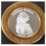 PALMS - .999 FINE SILVER GAMING TOKEN (551 A31)
