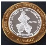 ALADDIN .999 FINE SILVER TOKEN (551 C50)