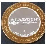 ALADDIN .999 FINE SILVER TOKEN (551 C49)