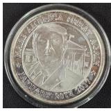 DONALD TRUMP 1oz .999 SILVER ROUND  (350 D)