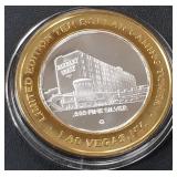 .999 FINE SILVER GAMING TOKEN (551 A71)