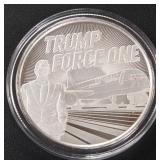 DONALD TRUMP 1oz .999 SILVER ROUND  (350 DM)