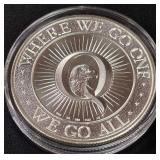 DONALD TRUMP 1oz .999 SILVER ROUND  (350 BI)