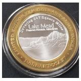 .999 FINE SILVER GAMING TOKEN (551 A79)