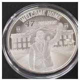 DONALD TRUMP 1oz .999 SILVER ROUND  (350 FP)