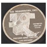 1oz 999 FINE SILVER COIN (875 G)