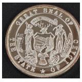 1oz .999 FINE SILVER COIN (424 B)