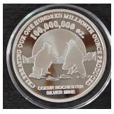 1oz .999 FINE SILVER COIN (873 P)