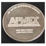 1oz .999 FINE SILVER COIN (424 A)