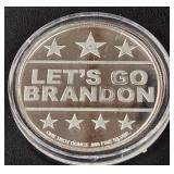 DONALD TRUMP 1oz .999 SILVER ROUND  (350 AO)