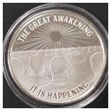 DONALD TRUMP 1oz .999 SILVER ROUND  (350 CW)