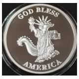 1oz .999 FINE SILVER COIN (886 F)