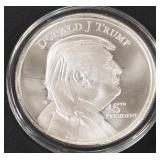 DONALD TRUMP 1oz .999 SILVER ROUND  (350 FU)