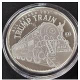 DONALD TRUMP 1oz .999 SILVER ROUND  (350 DV)
