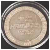 1oz .999 FINE SILVER COIN (876 N)