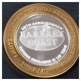 .999 FINE SILVER GAMING TOKEN (551 A74)