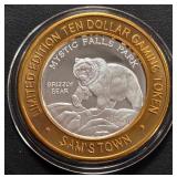 LIMITED EDITION $10 .999 SILVER TOKEN (551 A53)