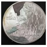 1oz .999 FINE SILVER COIN (874 C)