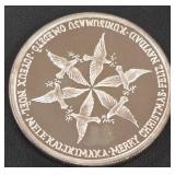 1oz .999 FINE SILVER COIN (814 V)