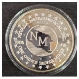 1oz .999 FINE SILVER COIN (873 AG)