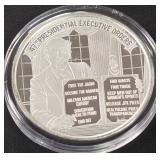 DONALD TRUMP 1oz .999 SILVER ROUND  (350 FB)