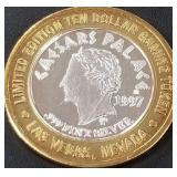CAESSARS PALACE .999 SILVER TOKEN (551 C28)