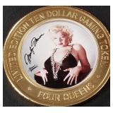 FOUR QUEENS $10 GAMING TOKEN (658 A)