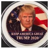 DONALD TRUMP 1oz .999 SILVER ROUND  (350 GR)
