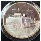 1oz .999 FINE SILVER COIN (874 W)