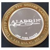 ALADDIN .999 FINE SILVER TOKEN (551 C46)