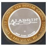 ALADDIN .999 FINE SILVER TOKEN (551 C47)