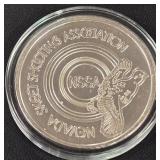 1OZ .999 FINE SILVER COIN (880 E)