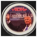 DONALD TRUMP 1oz .999 SILVER ROUND  (350 GS)
