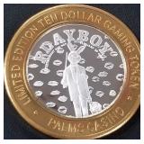PALMS - .999 FINE SILVER GAMING TOKEN (551 A37)