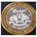 FLAMINGO - .999 FINE SILVER GAMING TOKEN (551 B16)