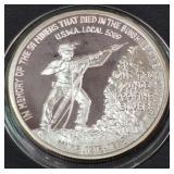 1oz .999 FINE SILVER COIN (885 M)