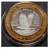 LIMITED EDITION $10 .999 SILVER TOKEN (551 A83)