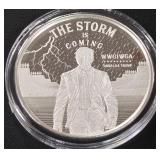 DONALD TRUMP 1oz .999 SILVER ROUND  (350 BR)