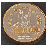 1 TROY 999 FINE SILVER COIN (880 B)